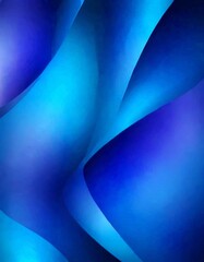 Aufkleber - a gradient of blue hues, transitioning from a deep, rich blue at the top to a lighter, more delicate shade at the bottom The gradient is composed of curved lines and