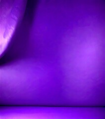Poster - a purple background with a subtle gradient effect, creating a sense of depth and dimension