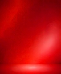 Poster - a red background with a gradient effect, transitioning from a deep red at the top to a lighter red at the bottom The does not contain any discernible text or
