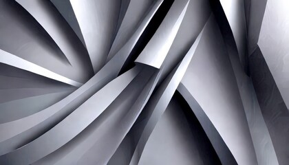 Leinwandbilder - a close-up view geometric pattern composed of intersecting lines and curves, creating a sense of depth and complexity