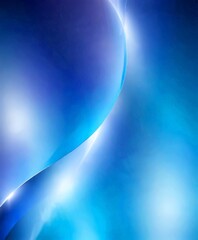 Wall Mural - a gradient of blue hues, transitioning from a deep, dark blue at the top to a lighter, more vibrant blue towards the bottom The gradient is accentuated by a subtle, curved