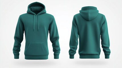 Canvas Print - Teal hoodie with front pocket and drawstring, perfect for showcasing unique designs. Versatile and comfy, ideal for any occasion. Unisex cotton-poly blend, great for casual streetwear