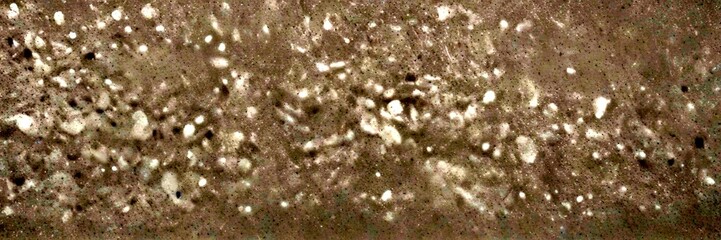 Fototapete - a close-up view textured surface, possibly concrete or stone, with small white speckles or specks of color scattered throughout