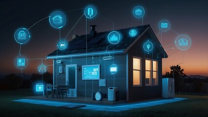 Augmented reality smart home management system for modern living.