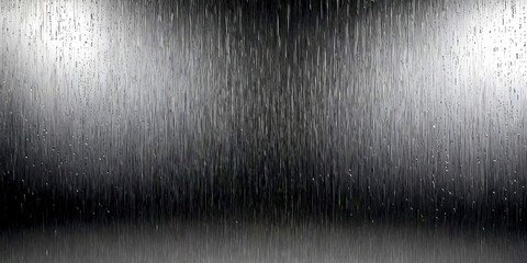 Aufkleber - Raindrops falling in a dark, moody environment