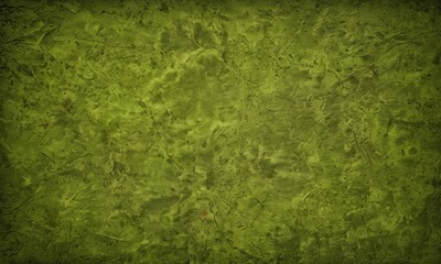 Aufkleber - a textured, greenish-brown surface with a rough, uneven appearance, resembling a natural or organic material