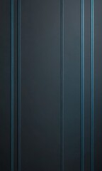 Fototapete - a dark gray panel with vertical blue lines running along the top and bottom edges, creating a sense of depth and dimension
