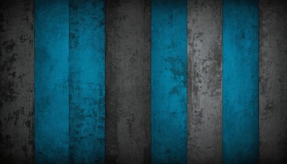 Leinwandbilder - a textured background with vertical blue and gray stripes, creating a striking contrast between the two colors