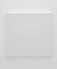 Leinwandbilder - a white rectangular canvas hanging on a white wall