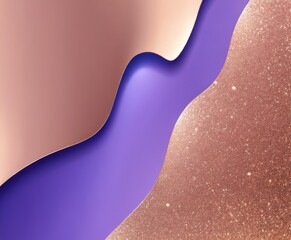 Aufkleber - a vibrant abstract composition with overlapping layers of pink, purple, and gold colors, creating a dynamic and visually striking effect