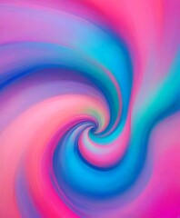 Fototapete - a vibrant, swirling pattern of pink, blue, and purple hues, creating a mesmerizing and dynamic visual effect.