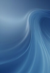Fototapete - a gradient of blue hues, transitioning from a deep blue at the top to a lighter shade at the bottom The gradient is smooth and continuous, creating a sense of fluidity