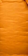 Leinwandbilder - a close-up view piece of brown paper with visible wrinkles and folds, suggesting it has been crumpled or creased