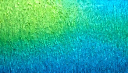 Aufkleber - a textured surface with a gradient of green and blue colors, resembling the appearance of tree bark or a natural pattern