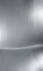 Fototapete - A metallic surface with a smooth, reflective texture, featuring a gradient of silver and white tones