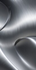 Aufkleber - a close-up view metallic surface with a shiny, reflective texture The metallic surface exhibits a metallic sheen, with a subtle metallic sheen that adds depth and