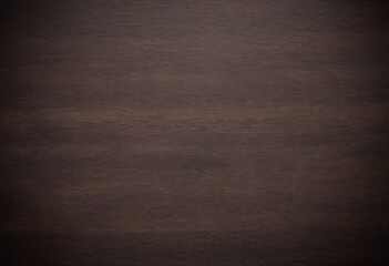 Fototapete - a dark brown wooden surface with a subtle texture, creating a sense of depth and dimension