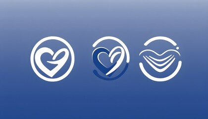 Symbolic charity logo featuring two hands cradling a heart to represent compassion and support