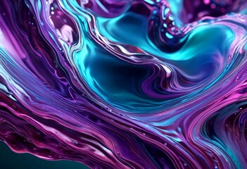 a swirling, abstract pattern of purple and blue hues, with a gradient effect transitioning from deep purple to lighter blue towards the center The pattern is dynamic and