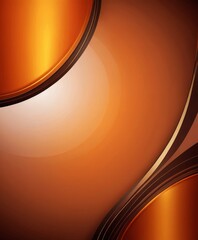 Aufkleber - a gradient background with a warm orange hue, transitioning from a darker shade at the top to a lighter one at the bottom composed of curved lines and
