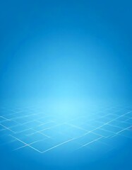 Leinwandbilder - a gradient background transitioning from a deep blue at the top to a lighter shade at the bottom, with a subtle pattern of white lines running across the bottom