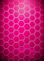 Fototapete - a repeating pattern of pink hexagonal shapes, creating a visually striking and geometric design