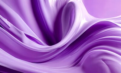 Aufkleber - a close-up view flowing, abstract purple fabric with a soft, wavy texture The fabric appears to be made material that could be silk or a similar luxurious fabric,