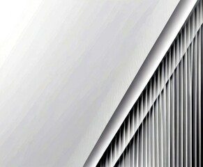 Aufkleber - A white abstract background with diagonal lines and vertical lines, creating a minimalist and geometric design