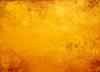 Leinwandbilder - a textured, golden-yellow background with a rough, grungy appearance, reminiscent vintage or aged surface