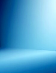 Leinwandbilder - a gradient background with a gradient from light blue to dark blue, transitioning smoothly from left to right