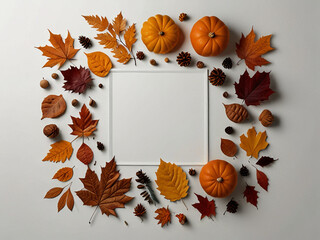 Wall Mural - Autumnal Border