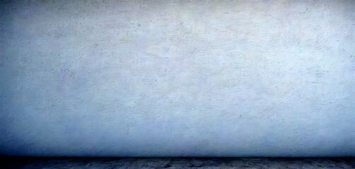 Poster - A gray concrete wall with a concrete floor in the bottom right corner
