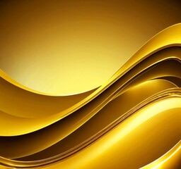 Aufkleber - a golden wave-like pattern with a gradient effect, transitioning from a darker shade at the top to a lighter one at the bottom