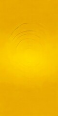 Poster - a digital art piece featuring a vibrant yellow background with a central circular design.