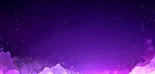 Poster - A starry night sky with a gradient of purple and white hues, featuring scattered stars and a glowing, ethereal effect
