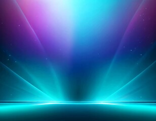 Aufkleber - a vibrant, abstract background featuring a gradient of blue and purple hues, with a central line of light that radiates outwards, creating a sense of depth