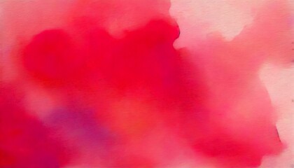 Aufkleber - a blurred, abstract watercolor painting in a soft pink hue, with a subtle gradient effect