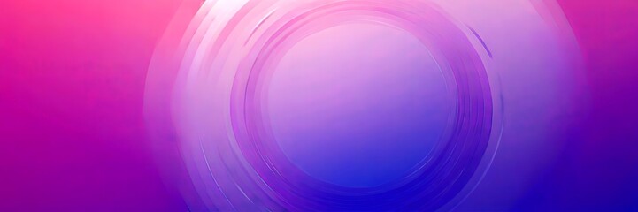 Leinwandbilder - a gradient background transitioning from a deep purple at the top to a lighter shade of purple at the bottom The central focus is a large circular shape, which appears to be
