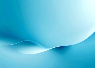 Poster - a gradient of light blue hues, transitioning from a darker shade at the top to a lighter one at the bottom The gradient is smooth and continuous, creating a sense of depth