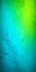 Poster - a textured surface with a gradient of green and blue colors, creating a visually appealing and dynamic background