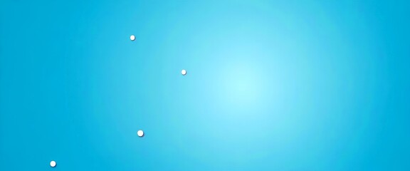 Aufkleber - a gradient blue background with three white circles scattered across it, creating a sense of movement and dynamism