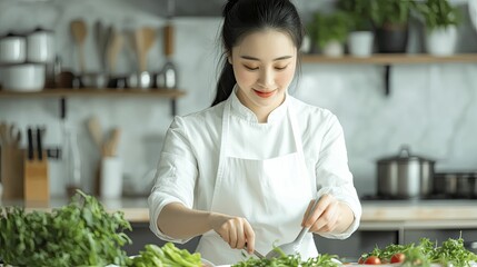 Culinary Experience Planning, food enthusiasts participating in a cooking class, set against a lively kitchen background