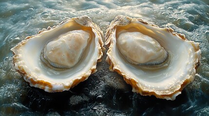 Fresh Oysters in their Shells: A Culinary Delight