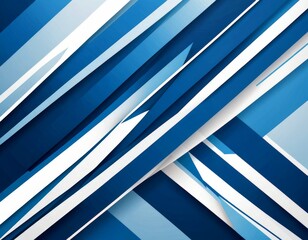 Aufkleber - a diagonal pattern of intersecting blue and white lines, creating a dynamic and visually striking composition