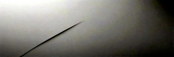 Poster - A simple, minimalist white background with a diagonal line across it, creating a sense of depth and perspective