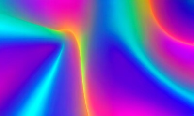 Poster - a vibrant abstract background with a gradient of colors, including shades of pink, purple, blue, and green, creating a visually striking and dynamic composition