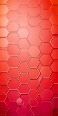 Fototapete - a repeating pattern of pink hexagonal shapes, creating a visually striking and geometric design