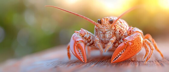 Poster -  A detailed shot of a bug sitting on someone's arm, its head facing sideways