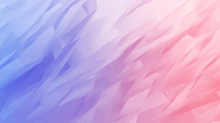 Wall Mural - Abstract geometric background with a gradient of blue and pink. It has a smooth and calming effect.