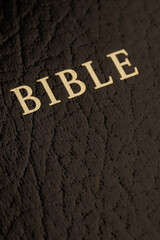 Wall Mural - Holy Bible Book | Sacred Christian Scripture Offering Spiritual Guidance and Teachings